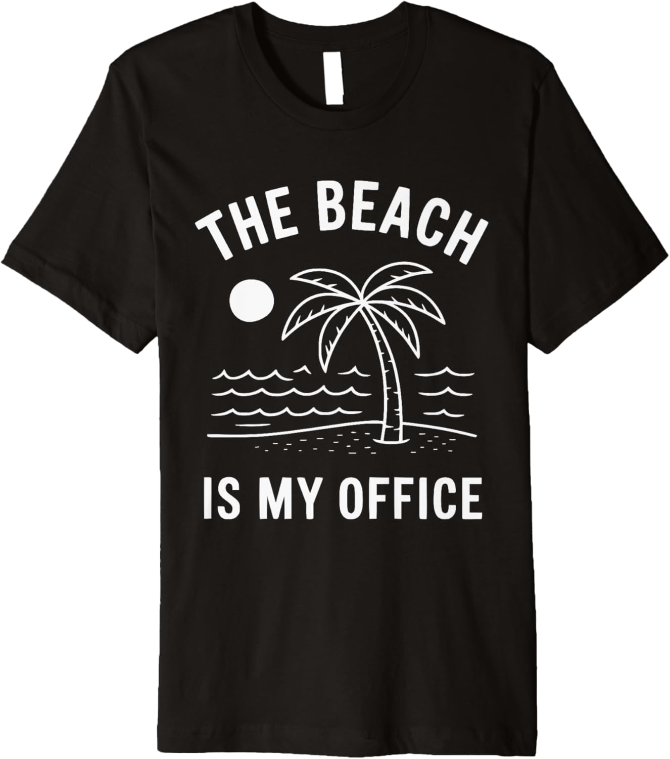 Remote Working Entrepreneur Creator Designer Digital Nomad Premium T-Shirt - Image 2